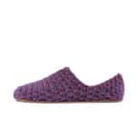 Handmade Lavender Wool Bamboo Slippers By Kingdom Of Wow