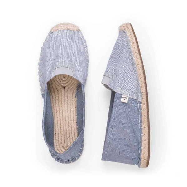 ExtraFit Light Blue Espadrilles for Women