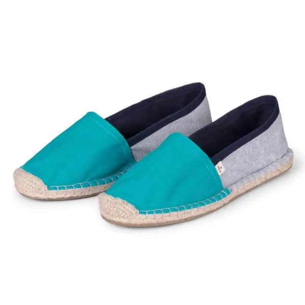 Classic Curacao Turquoise Blue Espadrilles for Women