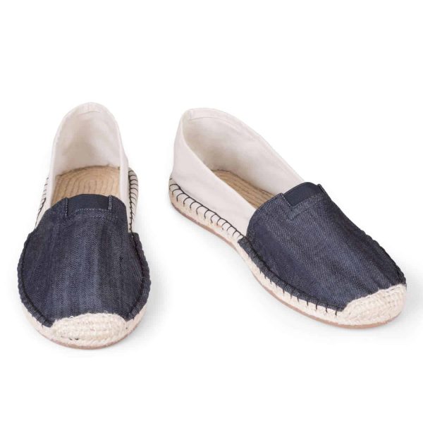 ExtraFit Eburnean Schwarze Espadrilles für Männer