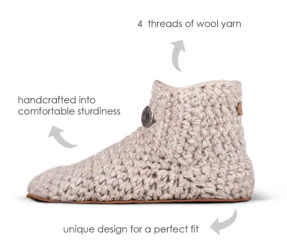 KOW Handcrafted Wool Slippers