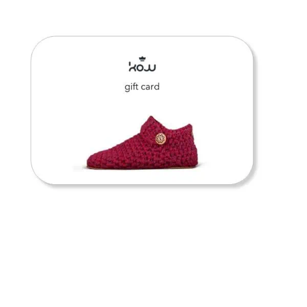 Kingdom of Wow! gift card_womens slippers