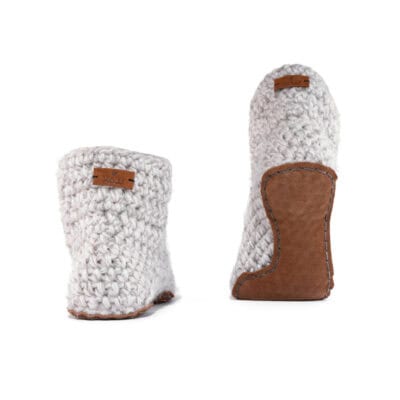 Chai Bamboo Wool Bootie Slippers