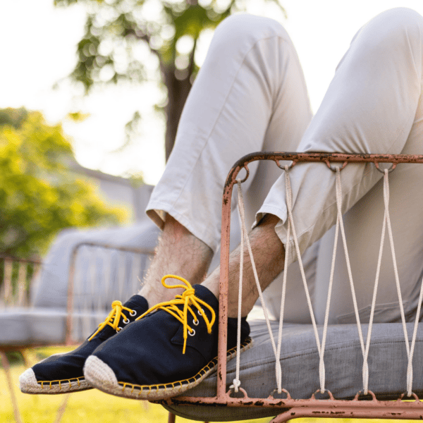 Urban Nights Espadrille Lace Ups for Men by Kingdom of Wow