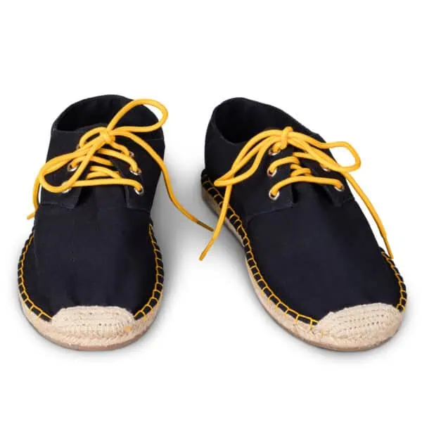 Men's Navy Blue Espadrille Lace Ups by Kingdom of Wow