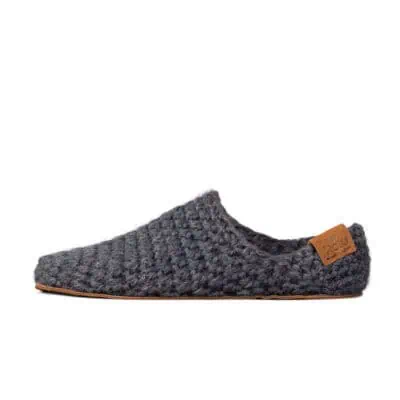 SUMMER Charcoal Wool Bamboo Slippers